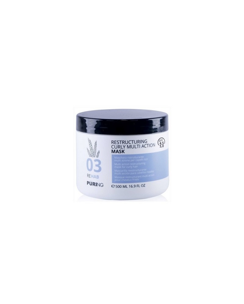 PURING 03 REHAB RESTR CURL MULTIACTION MASK CAPELLI RICCI E CRESPI 500ML