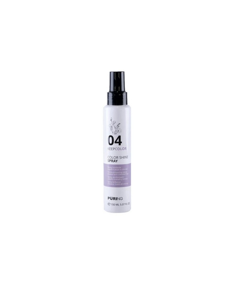 PURING 04 KEEPCOLOR COLOR SHINE SPRAY LUCIDANTE CAPELLI COLORATI 150ML