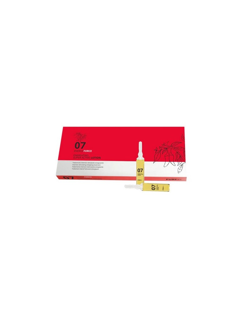 PURING 07 ENERGYFORCE SUPERACTIVE LOTION TRATTAMENTO INTENSIVO ANTICADUTA 12X10ML