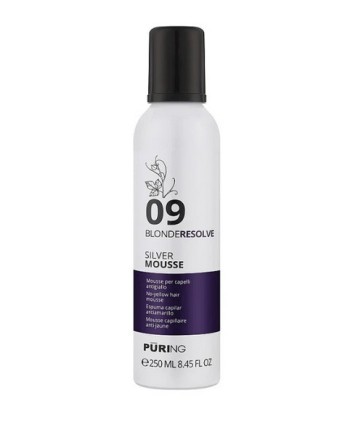 PURING 09 BLONDERESOLVE SILVER MOUSSE ANTIGIALLO 250ML