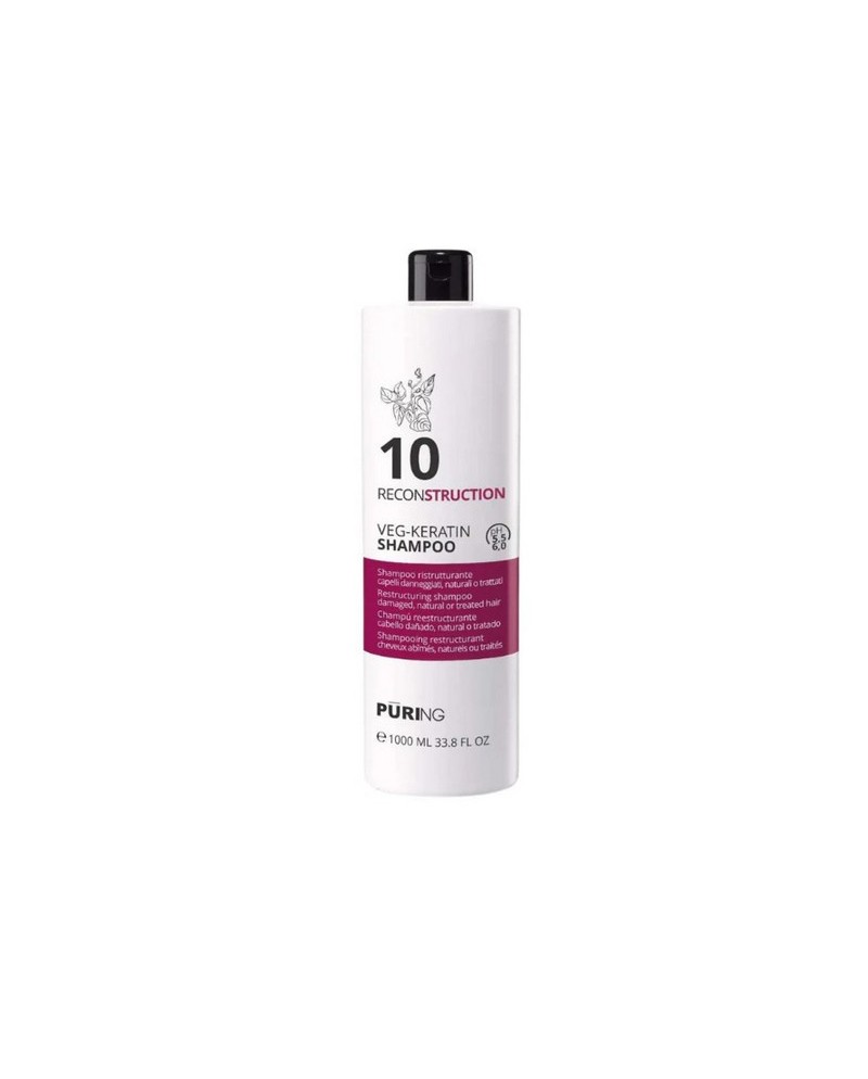 PURING 10 SHAMPOO RECONSTRUCTION RICOSTRUZIONE 1000ML