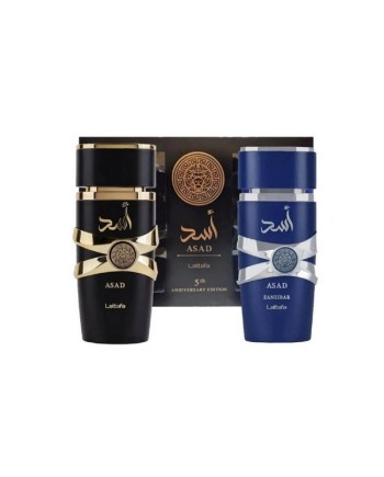 LATTAFA SET ASAD (M) EDP100 ML+ ZANZIBAR EDP 100 ML