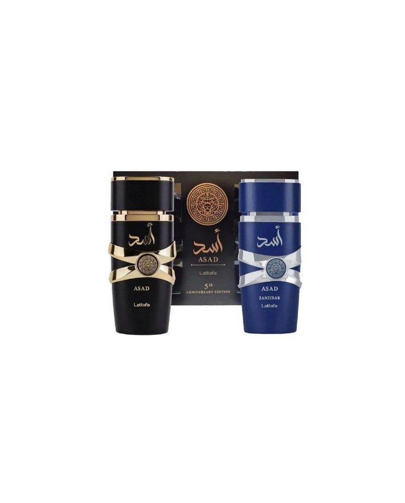 LATTAFA SET ASAD (M) EDP100 ML+ ZANZIBAR EDP 100 ML