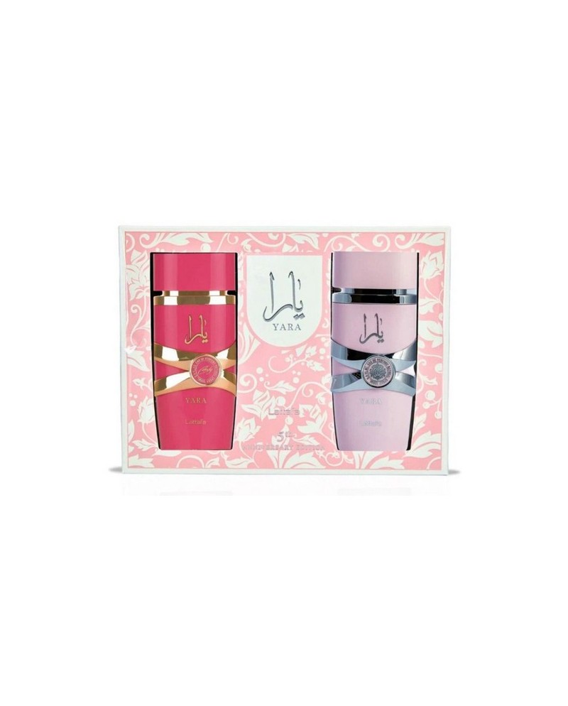 LATTAFA SET YARA (W) EDP ROSA 100 ML+CANDY EDP 100 ML