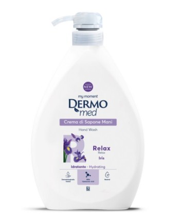 DERMO MED CREMA SAPONE MANI RELAX IRIS 600 ML