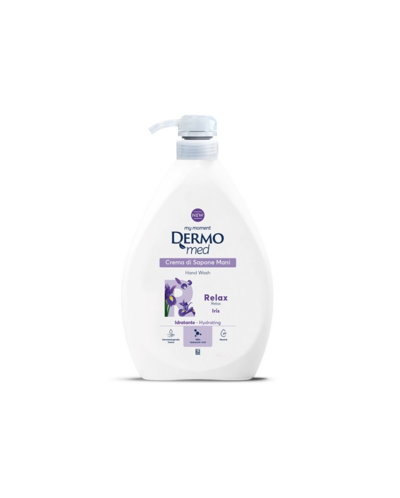 DERMO MED CREMA SAPONE MANI RELAX IRIS 600 ML