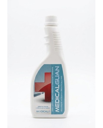 MEDICALGUAN FUNGHICIDA BATTERICIDA SPECIFICO PER SANIFICAZIONE - DISPOSITIVO MEDICO 750 ML