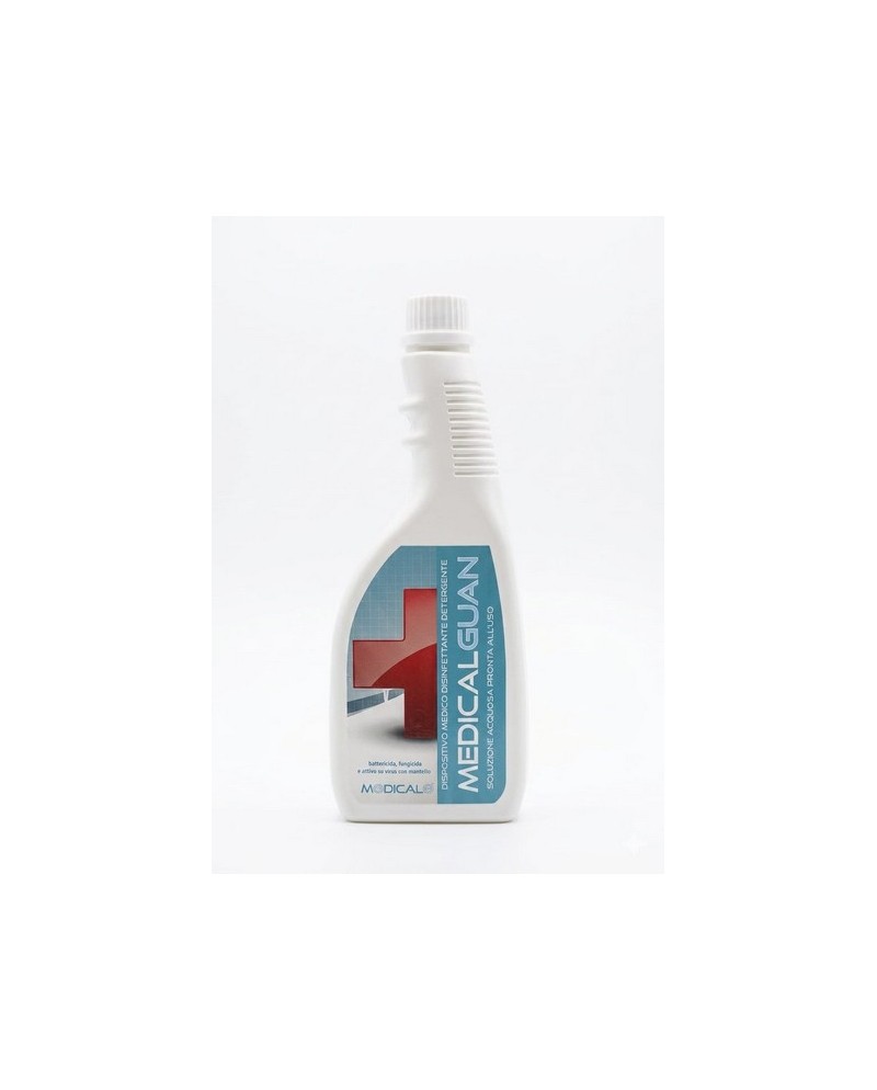 MEDICALGUAN FUNGHICIDA BATTERICIDA SPECIFICO PER SANIFICAZIONE - DISPOSITIVO MEDICO 750 ML