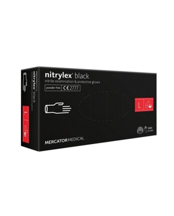MERCATOR GUANTO NITRILE BLACK MIS L