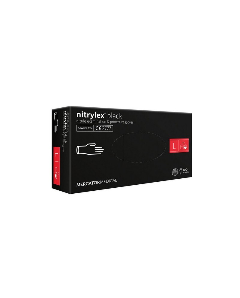 MERCATOR GUANTO NITRILE BLACK MIS L