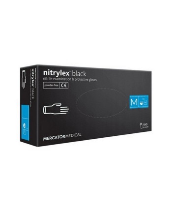MERCATOR GUANTO NITRILE BLACK MIS M