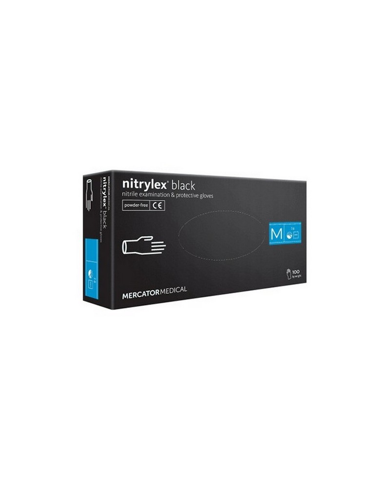 MERCATOR GUANTO NITRILE BLACK MIS M