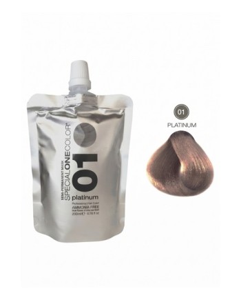 TRENDY HAIR SEMIPERMANENT MASK  01 PLATINUM 200 ML