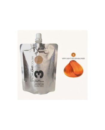TRENDY HAIR SEMIPERMANENT MASK 3 VERY LIGHT GOLDEN BLONDE  200 ML