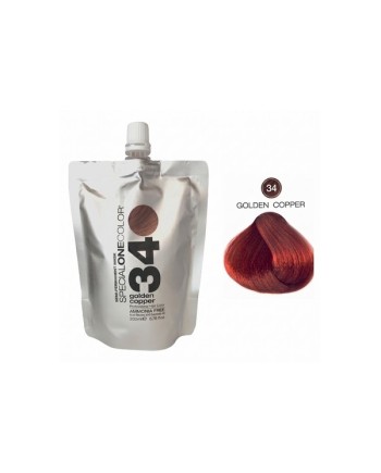 TRENDY HAIR SEMIPERMANENT MASK 34 GOLDEN COPPER 200 ML