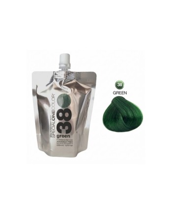 TRENDY HAIR SEMIPERMANENT MASK 38 EMERALD GREEN 200 ML