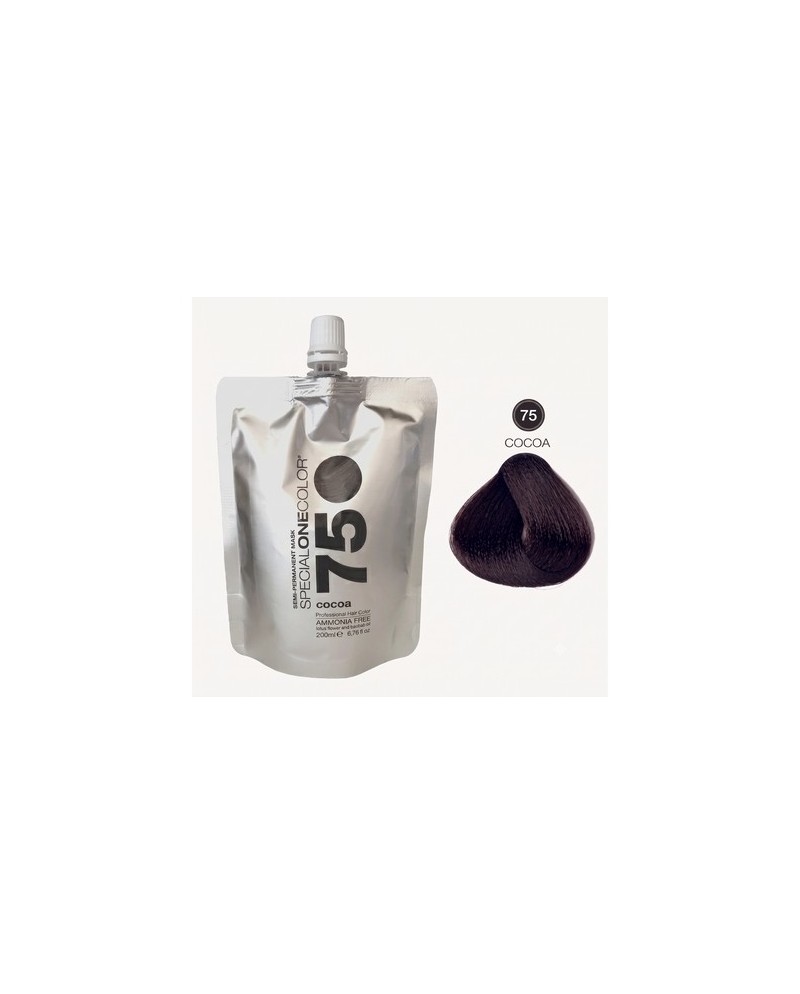 TRENDY HAIR SEMIPERMANENT MASK 75 COCOA 200 ML