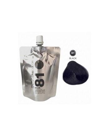 TRENDY HAIR SEMIPERMANENT MASK 81 BLACK 200 ML