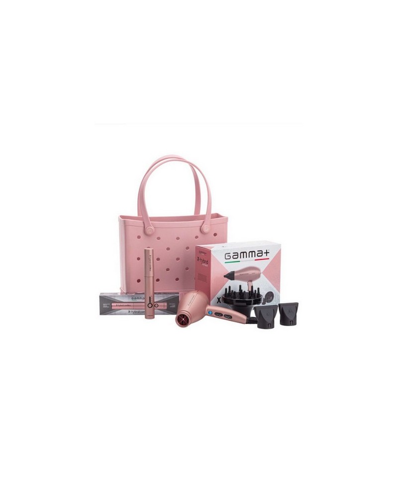 GAMMA PIU' X.HYBRID TRAVEL KIT (BORSA GAMMA ROSA+X-HYBRID COMPACT+X-HYBRID CORDLESS)