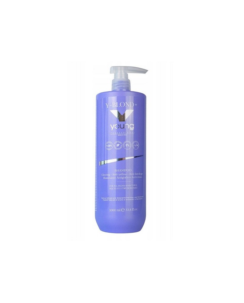 YOUNG Y-BLOND SHAMPOO ILLUMINANTE ANTIGIALLO ANTIROTTURA 1000 ML