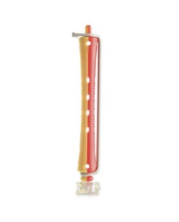 LABOR BIGODINO PERMANENTE LUNGO CFZ. 12 PZ GIALLO/ROSSO DIAM.9MM