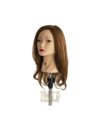 LABOR TESTINA 100% CAPELLI VERI 40 CM MEIDO/LUNGA art. L110