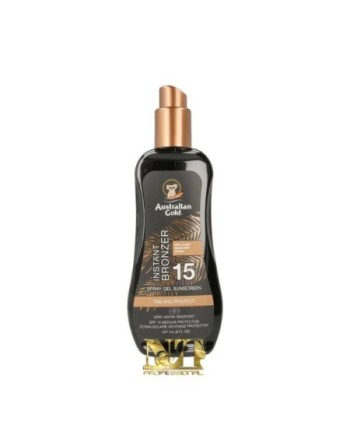 AUSTRALIAN GOLD GEL W/BRONZER SPF15 237 ML