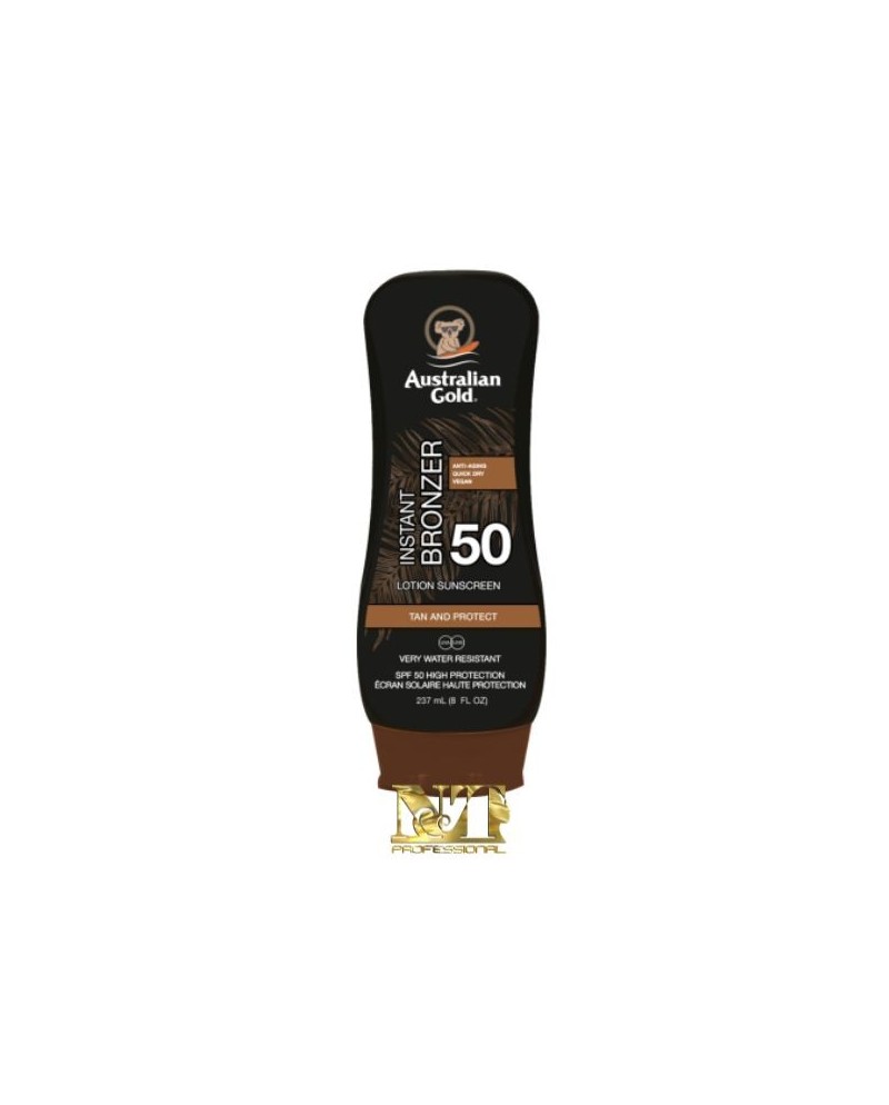 AUSTRALIAN GOLD LOZIONE W/BRONZER SPF50 237 ML
