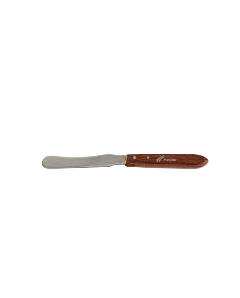 MELCAP SPATOLA ACCIAIO INOX CURVA