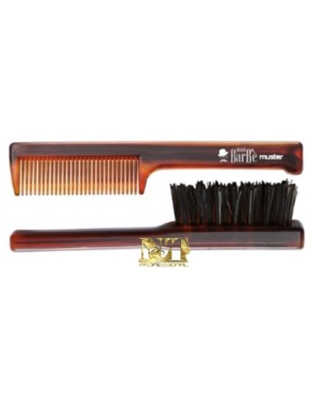 MUSTER SET SPAZZOLINA + PETTININO BARBA E BAFFI