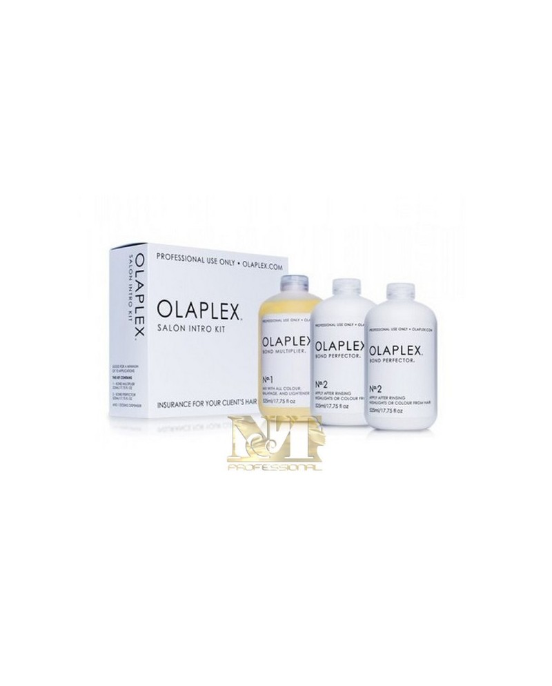 OLAPLEX SALON INTROKIT PZ 1 N 1 BOND MULTIPLIER 525 ML -  PZ 2 N 2 BOND PERFECTOR 525 ML