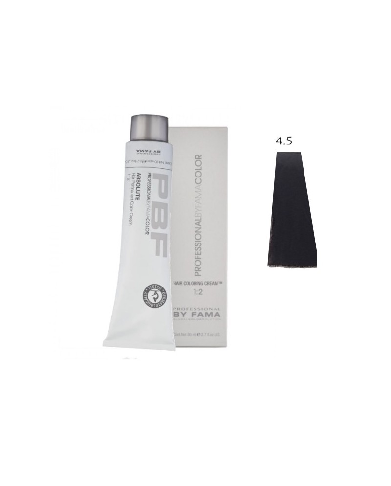 PROFESSIONAL BY FAMA COLOR 80 ML 1+2 N° 4.5