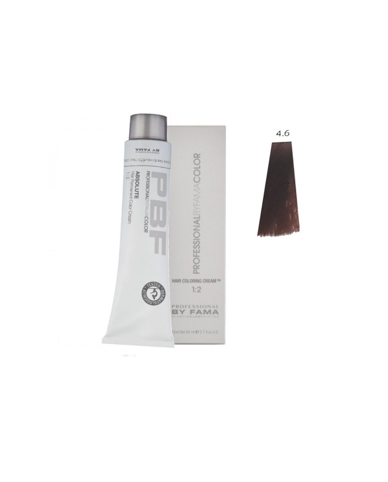 PROFESSIONAL BY FAMA COLOR 80 ML 1+2 N° 4.6*