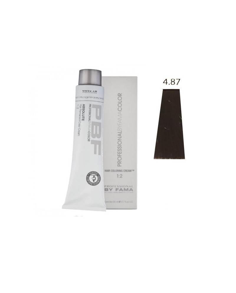PROFESSIONAL BY FAMA COLOR 80 ML 1+2 N° 4.87