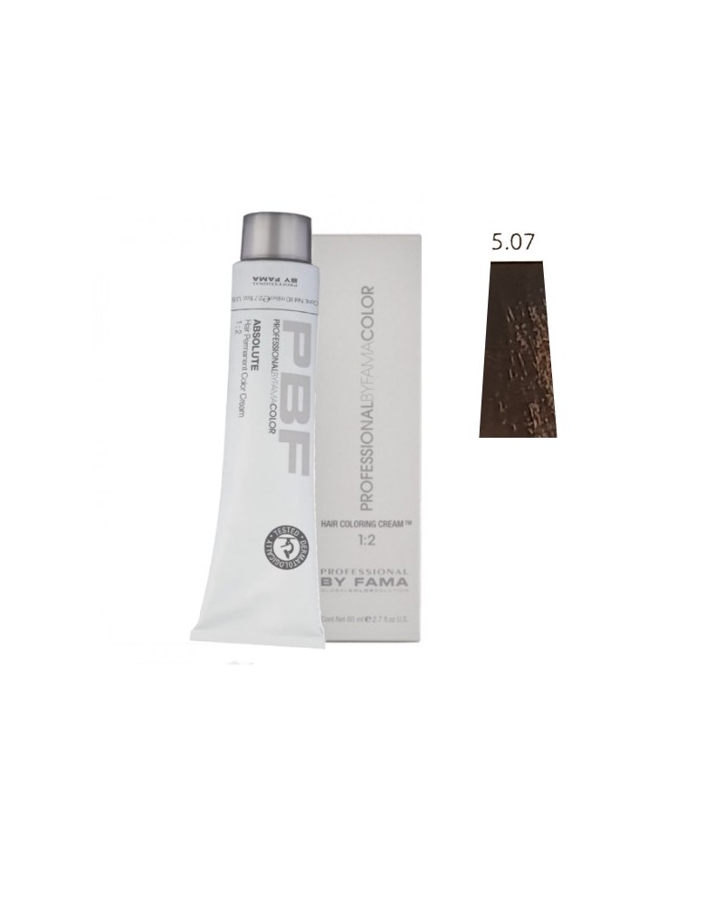 PROFESSIONAL BY FAMA COLOR 80 ML 1+2 N° 5.07
