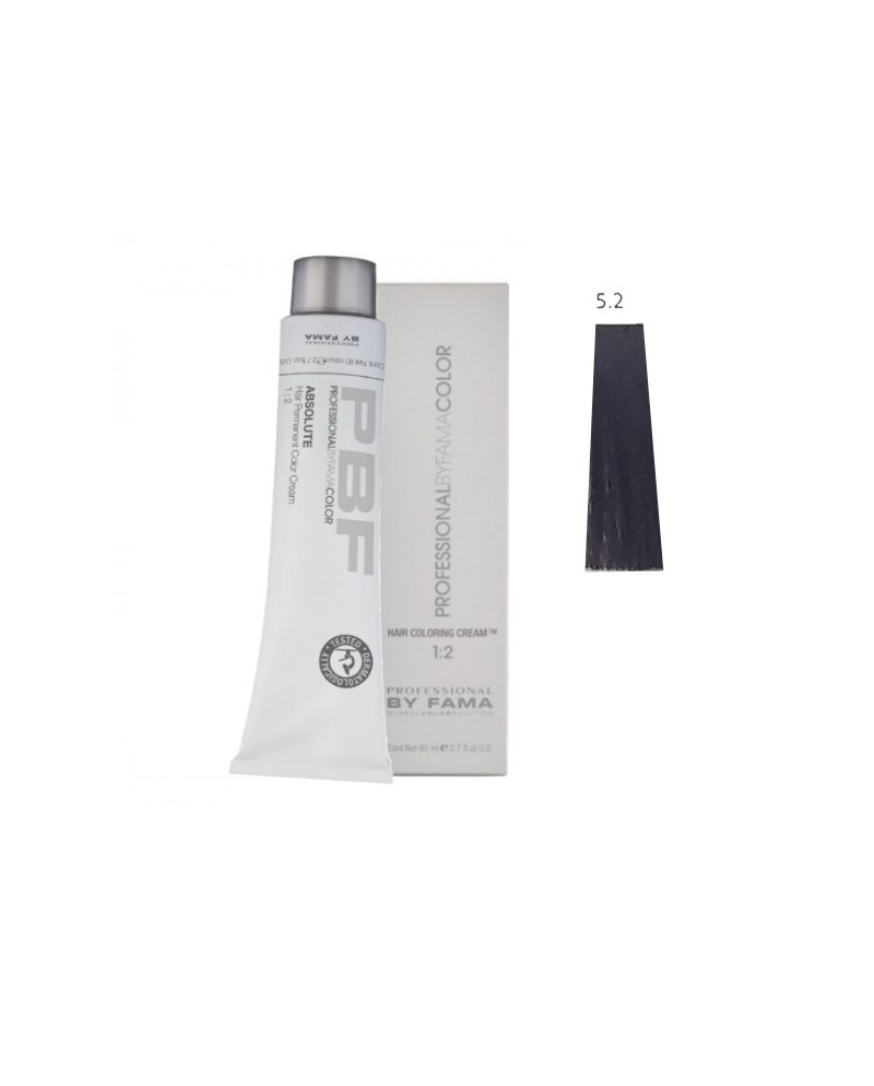 PROFESSIONAL BY FAMA COLOR 80 ML 1+2 N° 5.2*
