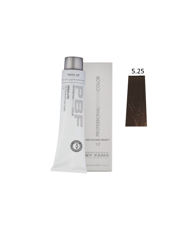 PROFESSIONAL BY FAMA COLOR 80 ML 1+2 N° 5.25*