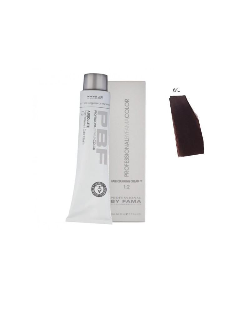 PROFESSIONAL BY FAMA COLOR 80 ML 1+2 N° 6C*
