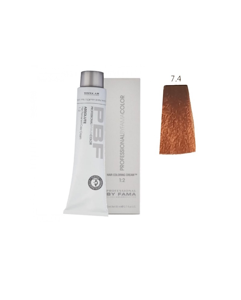 PROFESSIONAL BY FAMA COLOR 80 ML 1+2 N° 7.4