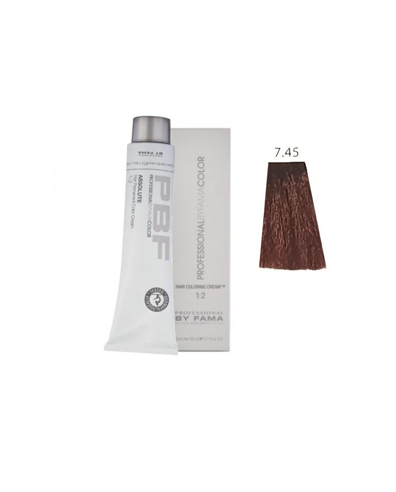PROFESSIONAL BY FAMA COLOR 80 ML 1+2 N° 7.45*