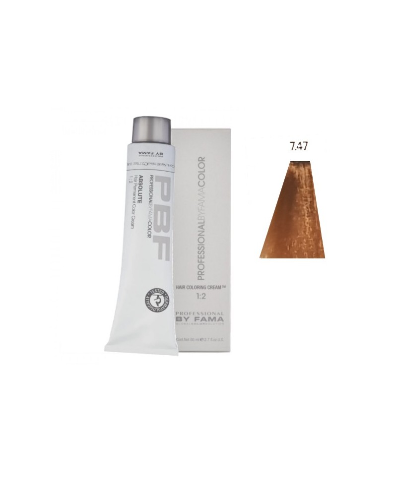 PROFESSIONAL BY FAMA COLOR 80 ML 1+2 N° 7.47