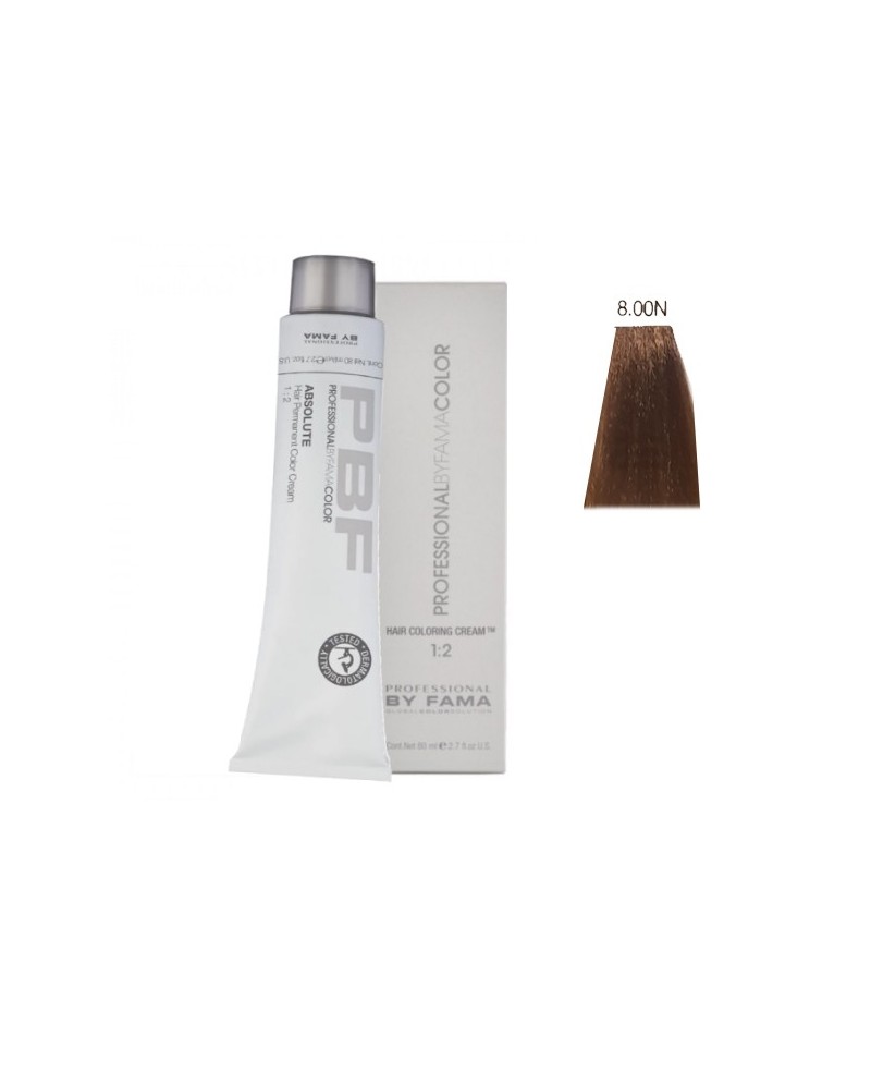 PROFESSIONAL BY FAMA COLOR 80 ML 1+2 N° 8.00N