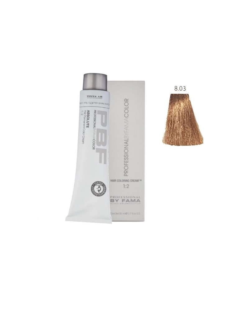 PROFESSIONAL BY FAMA COLOR 80 ML 1+2 N° 8.03