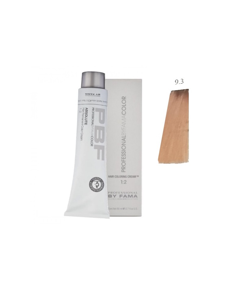 PROFESSIONAL BY FAMA COLOR 80 ML 1+2 N° 9.3