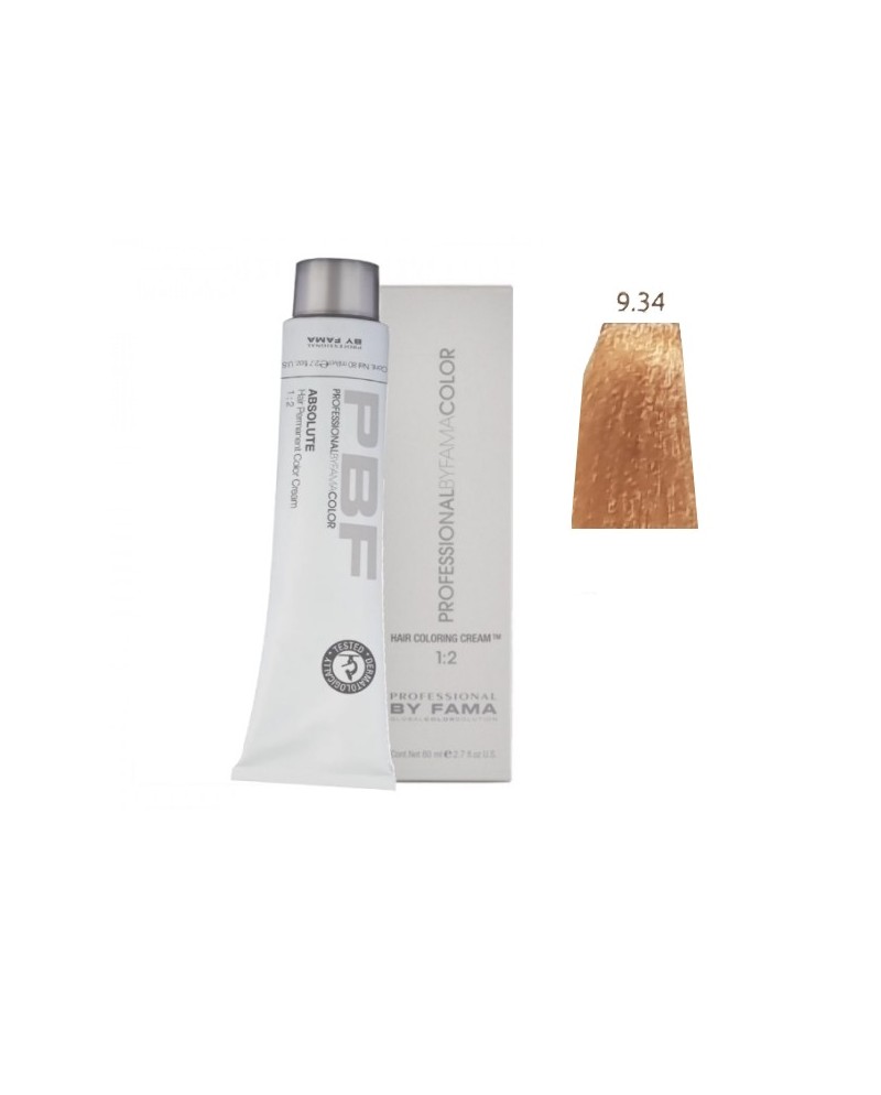 PROFESSIONAL BY FAMA COLOR 80 ML 1+2 N° 9.34