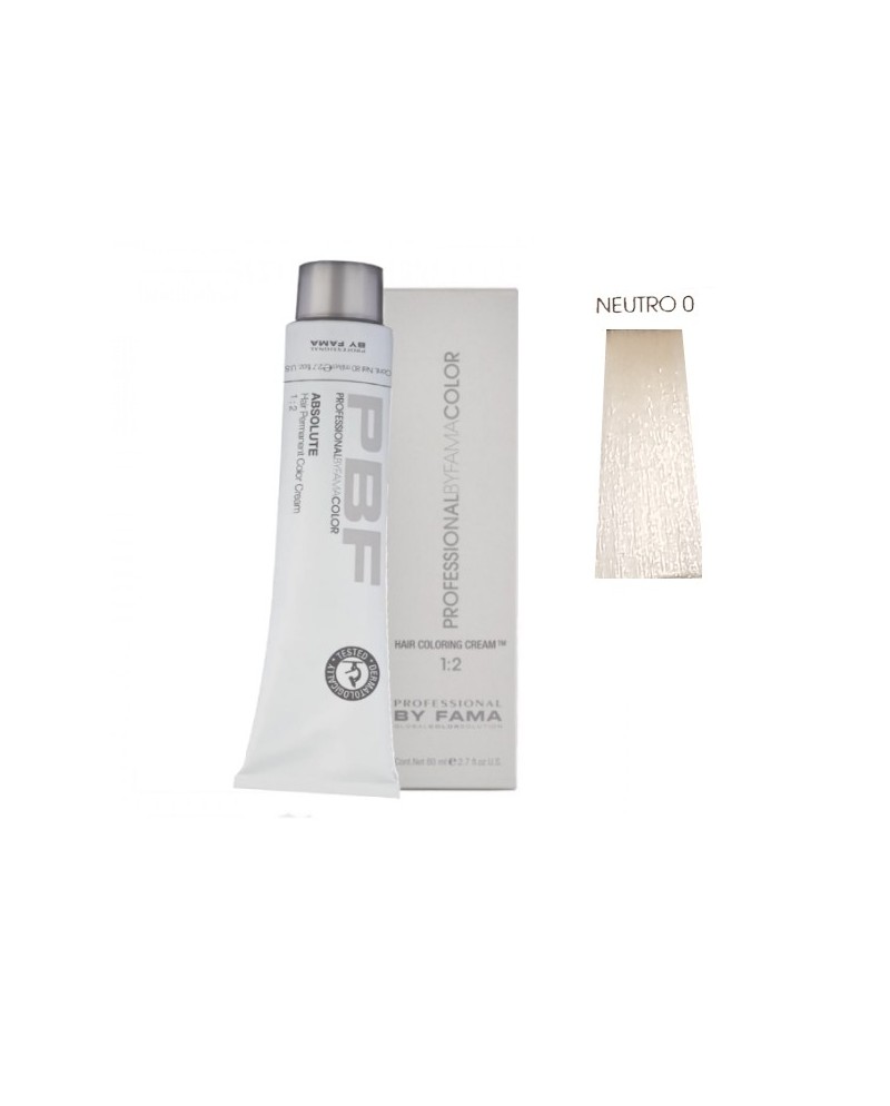 PROFESSIONAL BY FAMA COLOR 80 ML 1+2 N° NEUTRO