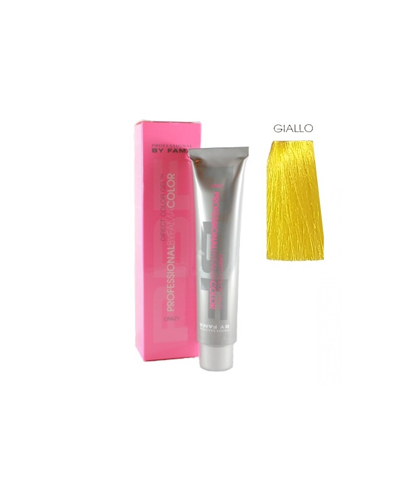 PROFESSIONAL BY FAMA CRAZY COLOR 60 ML  N° GIALLO