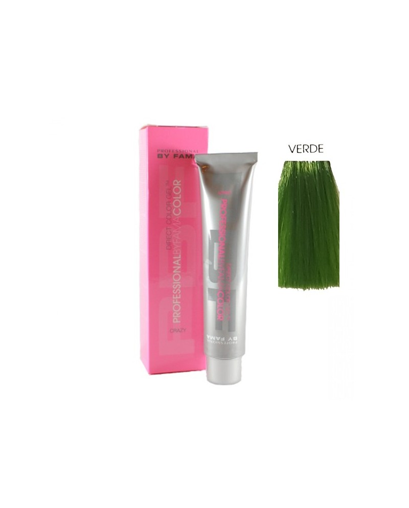 PROFESSIONAL BY FAMA CRAZY COLOR 60 ML  N° VERDE