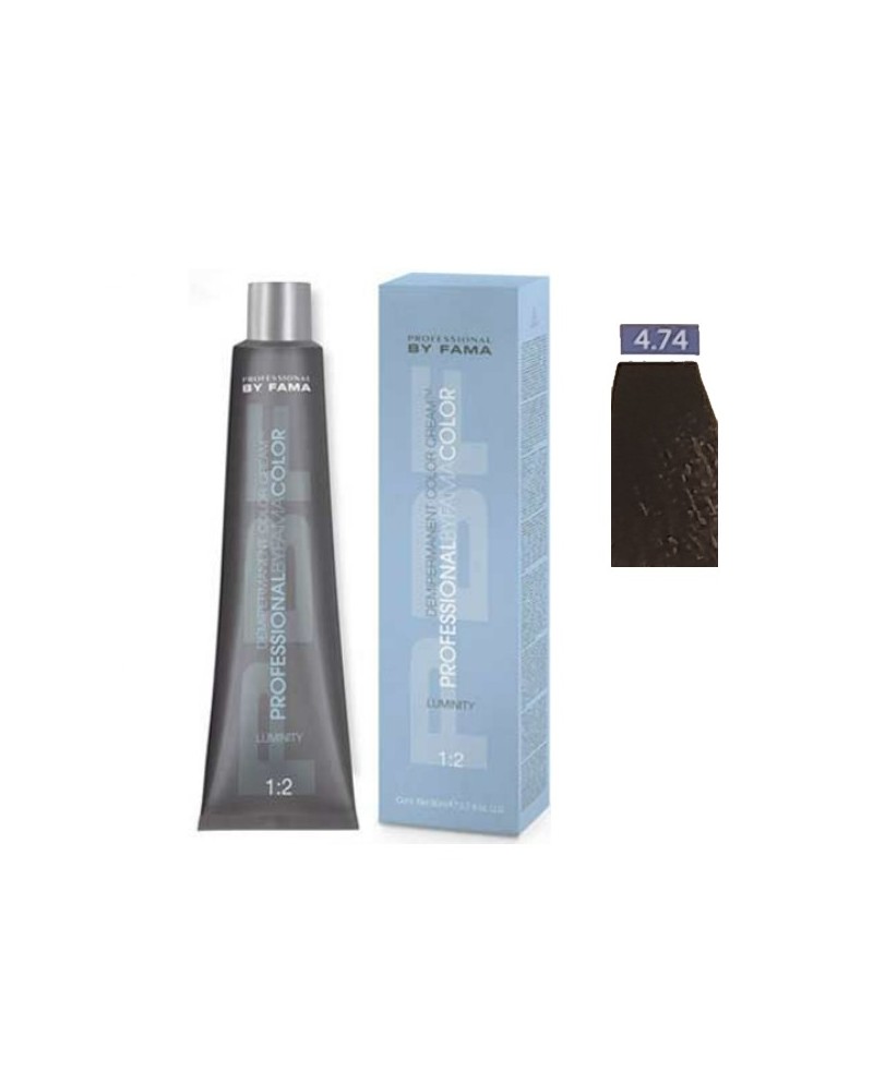 PROFESSIONAL BY FAMA DEMIPERMANENT LUMINITY 1+2 80 ML N° 4.74