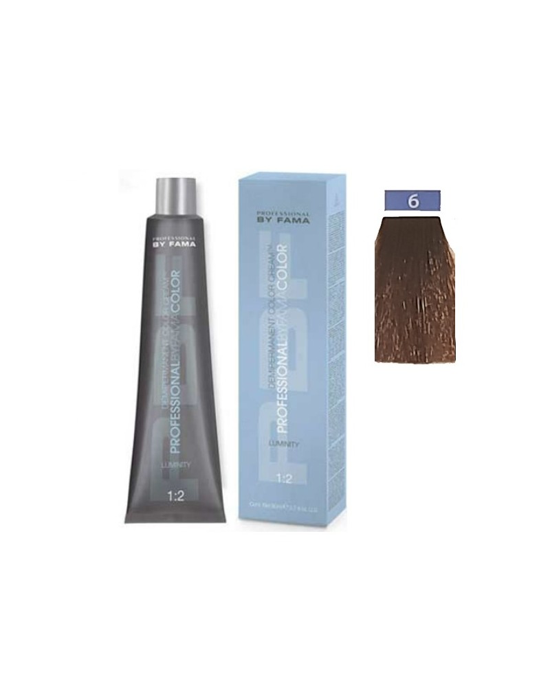 PROFESSIONAL BY FAMA DEMIPERMANENT LUMINITY 1+2 80 ML N° 6
